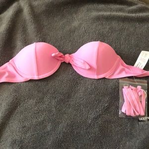 Pink cute bikini top!